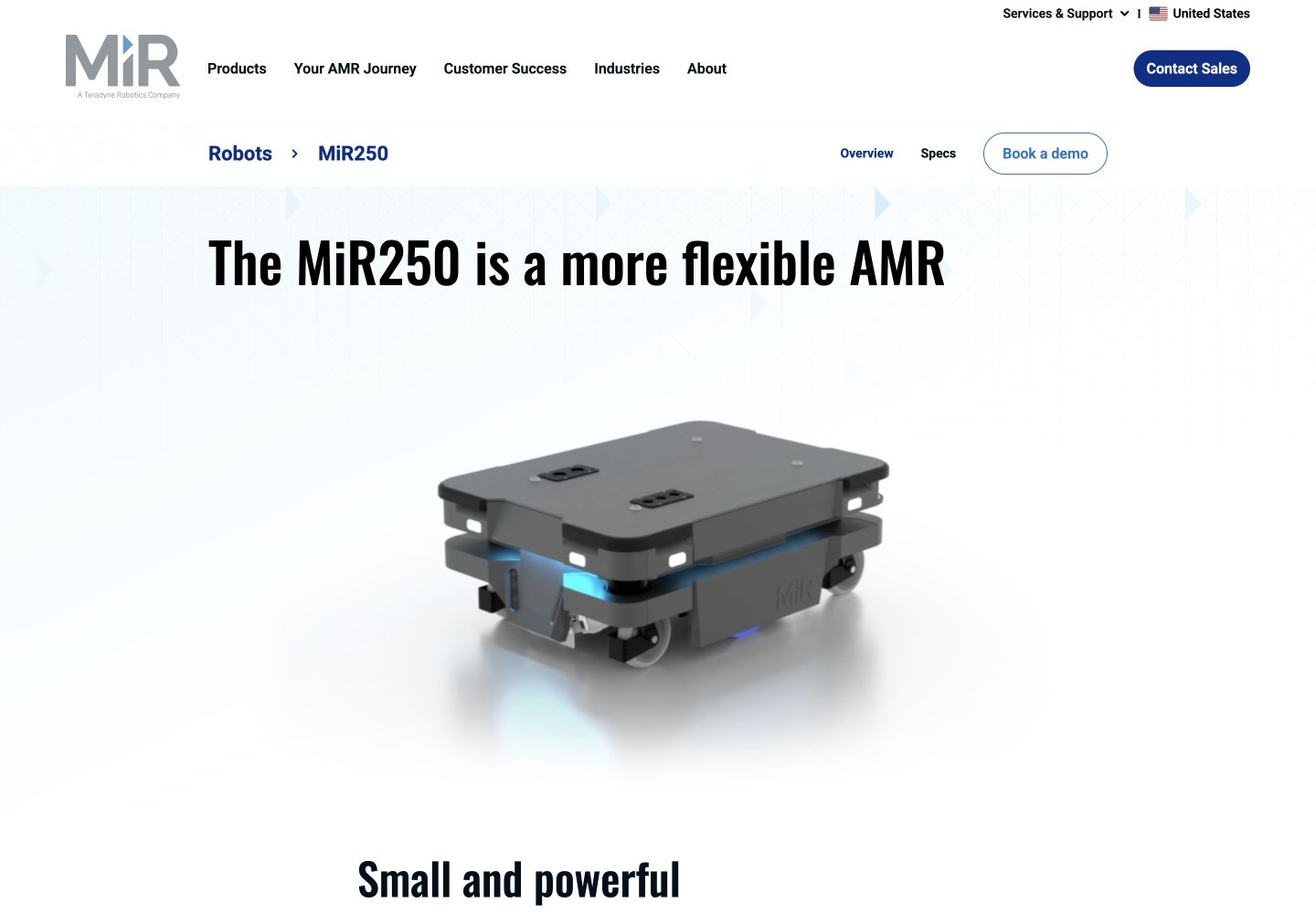 MiR250: public reference page