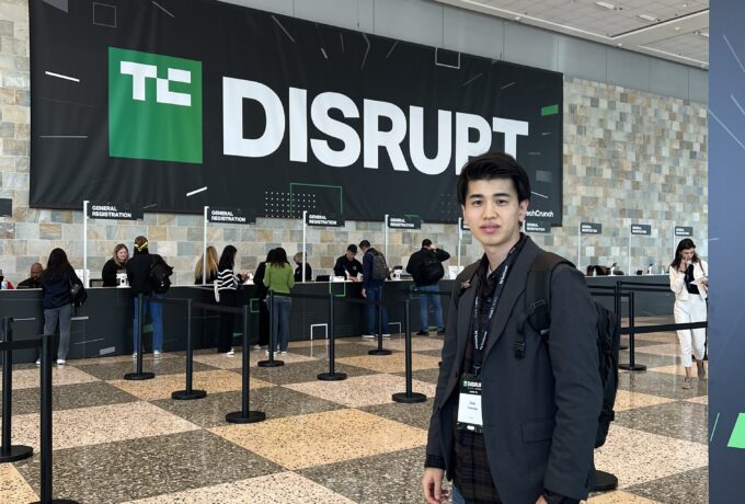 TechCrunch Disrupt badge