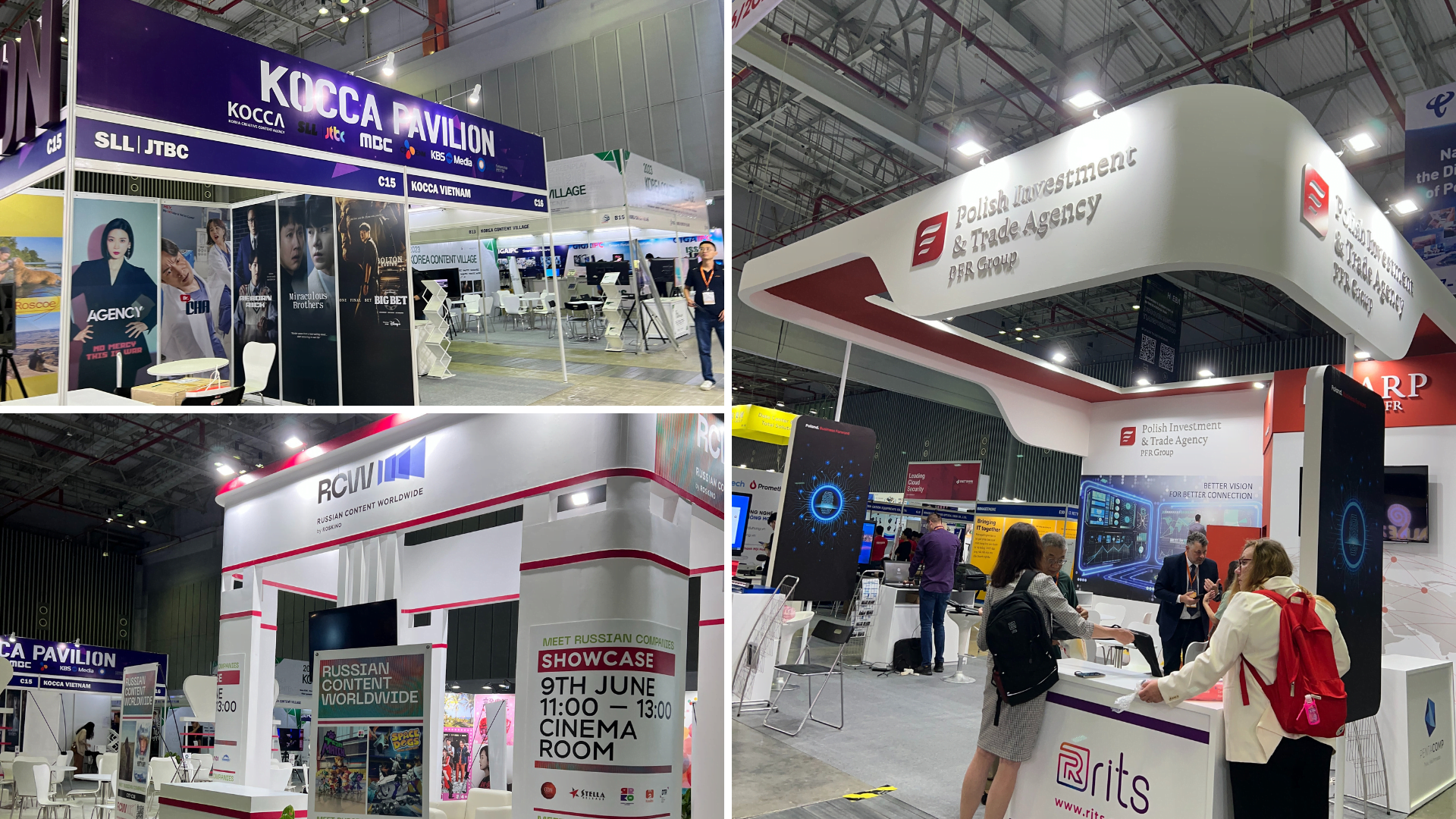 Companies all over the world visiting ICT Comm