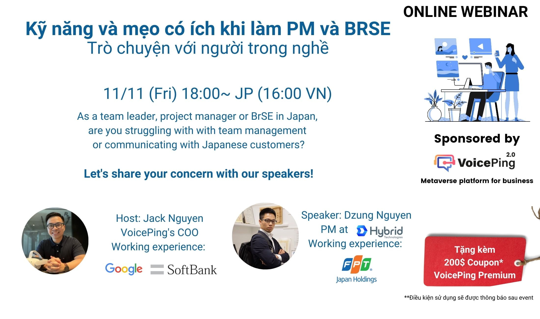 Ky nang va meo co ich khi lam PM va BrSE webinar 11/11