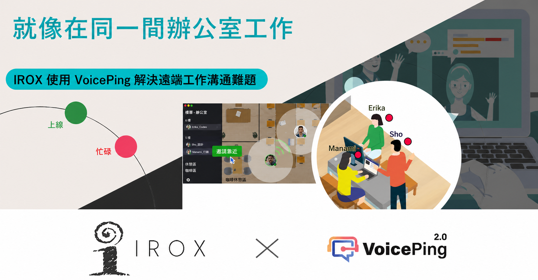 IROX 與 VoicePing 客戶案例